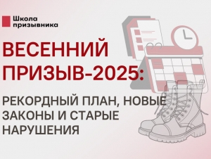 Обложка новости Весенний призыв-2025: рекордный план, новые законы и старые нарушения